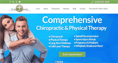 Desktop Screenshot of chiropracticandpt.com
